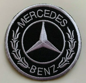 Parche con logotipo de marca de automóvil Mercedes Benz automovilismo - hierro a coser bordado - - Imagen 1 de 1