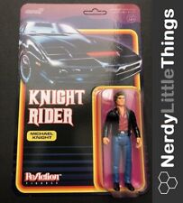 Super7 - ReAction - Michael Knight - Knight Rider - KITT - Action Figur