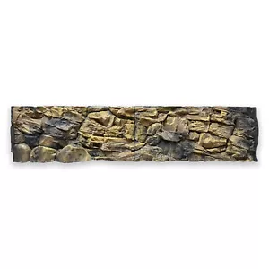 ZooPaul Aquariumrückwand 3D 200x50cm Felsnachbildung Malawi Stein Natur NEU - Bild 1 von 9