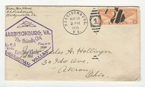 Usa: 1938; Cover with special cancellation, air mail week. US082/ - Picture 1 of 1