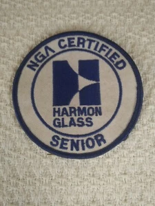 3 1/2" Patch NGA Certified - Harmon Glass - Senior. Patch looks new. - Picture 1 of 3