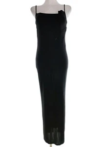 Morgan Size 34/36 Black Long Ball Gown Evening Dress Viscose Sleeveless Pockets - Picture 1 of 5