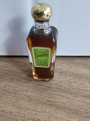 VINTAGE AVON SOMEWHERE PERFUME OIL FOR THE BATH .5 FL. OZ. BATH OIL - Image 1 of 4