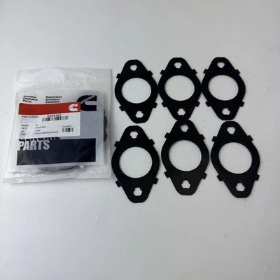 6pcs Exhaust Manifold Gaskets For 98-15 Dodge Ram Cummins 5.9L 6.7L 24V 5266422 - Image 1 of 4