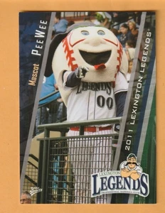 Pee Wee Lexington Legends 2011 Multi-Ad #36 Maskottchen - Bild 1 von 2