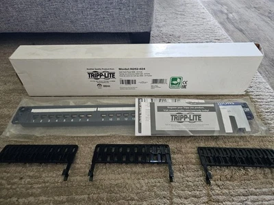 TRIPP LITE N252-024 24 Port Cat6 Patch Panel 568B  - Image 1 of 3
