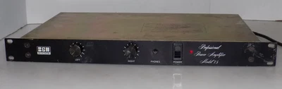 BGW SYSTEMS Professional Power Amplifier Model 75 RACK MOUNT - Image 1 of 4