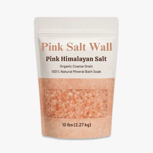 Himalaya Pink Badesalz 10lb - grobe Körnung, natürliche Entspannung & Hautpflege - Bild 1 von 12