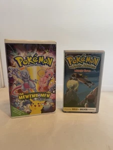 Pokémon Der erste Film & Pokemon Die Johto Reise VHS LOT - Bild 1 von 9