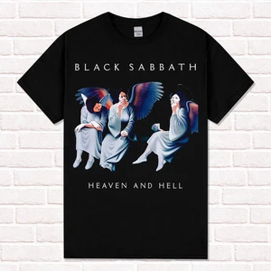 Black Sabbath T-Shirt, Himmel und Hölle (1980). Heavy Metal. Rock Style. - Bild 1 von 2