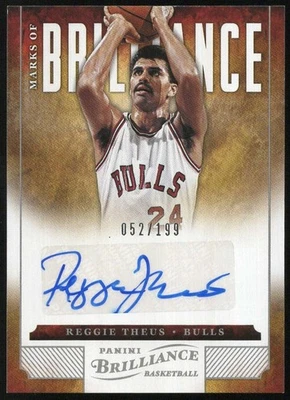 2012/13 Panini Brilliance REGGIE THEUS "MARKS OF BRILLIANCE" Autograph #052/299 - Image 1 of 2