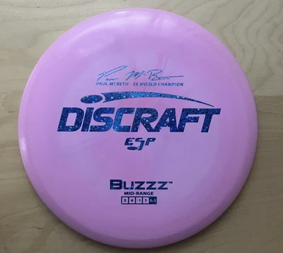 Discraft ESP Buzzz - Paul McBeth 5x  Pink swirly ESP - Image 1 of 4