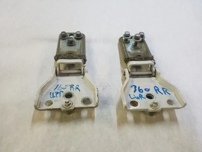 Juego de bisagras de puerta trasera derecha Super Cab blancas | Se adapta a Ford F250 F350 2011-2016 Foto 1 de 4