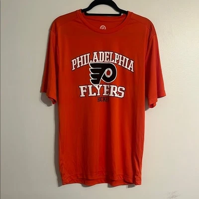 NHL Philadelphia Flyers оранжевый коротким рукавом хоккей футболка футболка большой - Изображение 1 из 4