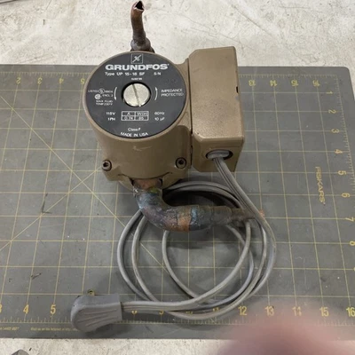 Grundfos UP 15-18 SF Circulator Pump Hot Water Recirculation Canned Rotor - Image 1 of 4