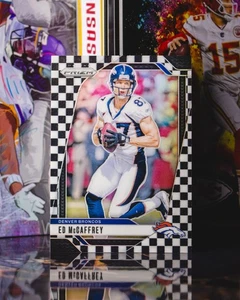 2024 Panini Prizm #90 Ed McCaffrey Checker Prizm - Picture 1 of 2