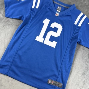 Nike Indianapolis Colts Andrew Luck Blau Trikot Größe Jugend Large - Bild 1 von 11
