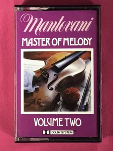 MUSIC CASSETTE . READERS DIGEST . MANTOVANI . MASTER OF MELODY . VOLUME 2 - Picture 1 of 5