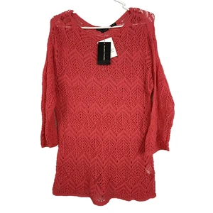 Jeanne Pierre Pullover Damen groß Häkel Strickpullover leicht Freizeit - Bild 1 von 6