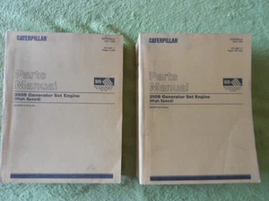 Caterpillar 3508 Stromaggregat Motorteile Handbuch Kat Buch Band 1 & 2 23Z - Bild 1 von 7
