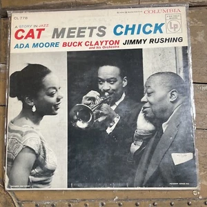 Cat Meets Chick/Columbia EX/G org inner POLY ALBUM SLEEVE**** - Picture 1 of 5