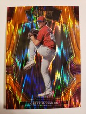 2023 Panini Griff McGarry Select Neon Orange Pulsar Prizm Concourse 109 Phillies