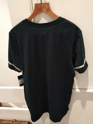 NIKE MEN”S  AIR MAX T-SHIRT TOP SHORT SLEEVE  (875553 454)  BLUE. - SIZE MEDIUM - Image 1 of 4