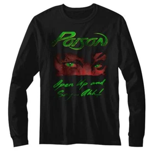 Camisa de música Poison Open Up negra L/S - Imagen 1 de 2
