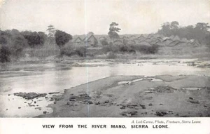 Sierra Leona - Vista desde el río Mano - Publ. A. Lisk-Carew - Imagen 1 de 2
