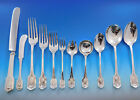 Adam by Shreve Sterling Silver Flatware Set for 12 Service 156 pieces Dinner
