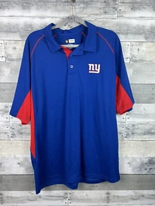 Men's NFL Team Apparel New York Giants Polo Golf Shirt Size XL - Picture 1 of 5