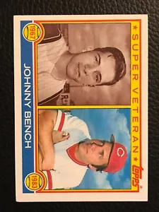 Topps Johnny Bench SV 1983 rojos #61 - Imagen 1 de 2