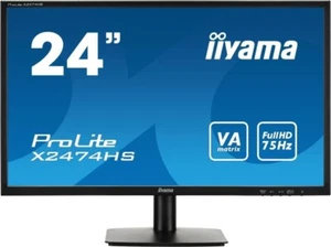 iiyama Monitor Prolite XB2474HS 24 Zoll LCD VA-Panel HDMI DP VGA Full HD Schwarz - Bild 1 von 1
