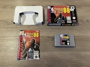 NBA Pro 98 - Nintendo 64 Videospiel (N64) - Konami - PAL - Komplett - CIB sehr guter Zustand - Bild 1 von 8