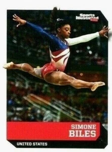 SIMONE BILES 2016 SPORTS ILLUSTRATED "1 OF 14" TEAM U.S.A. GYMNASTICS CARD! - Picture 1 of 2