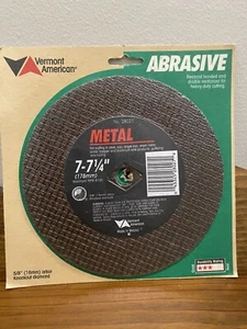 VTG VERMONT AMERICAN 7-71/" Abrasive Metal Cutting Blade NO 28027 - Picture 1 of 5