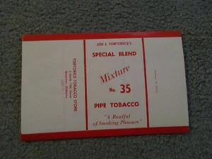 Vintage TORTORICE TOBACCO STORE Label - Bessemer Alabama - Picture 1 of 3