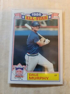 1987 Topps All Star Glossy Dale Murphy Atlanta Braves #7 NM - Bild 1 von 1