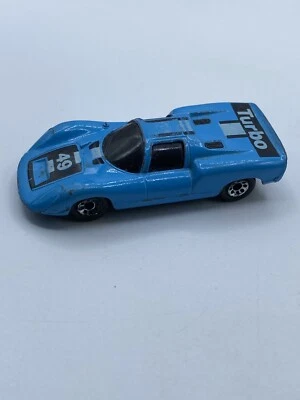 1985 Matchbox Super GT Light Blue Porsche 910BR35/36 Made In England Diecast Car - Image 1 of 4