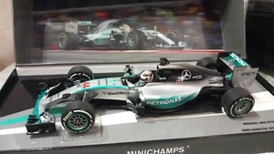 Hamilton Mercedes Gp Usa 2015 1/18 Minichamps World Campion Perfeckt - Foto 1 di 24
