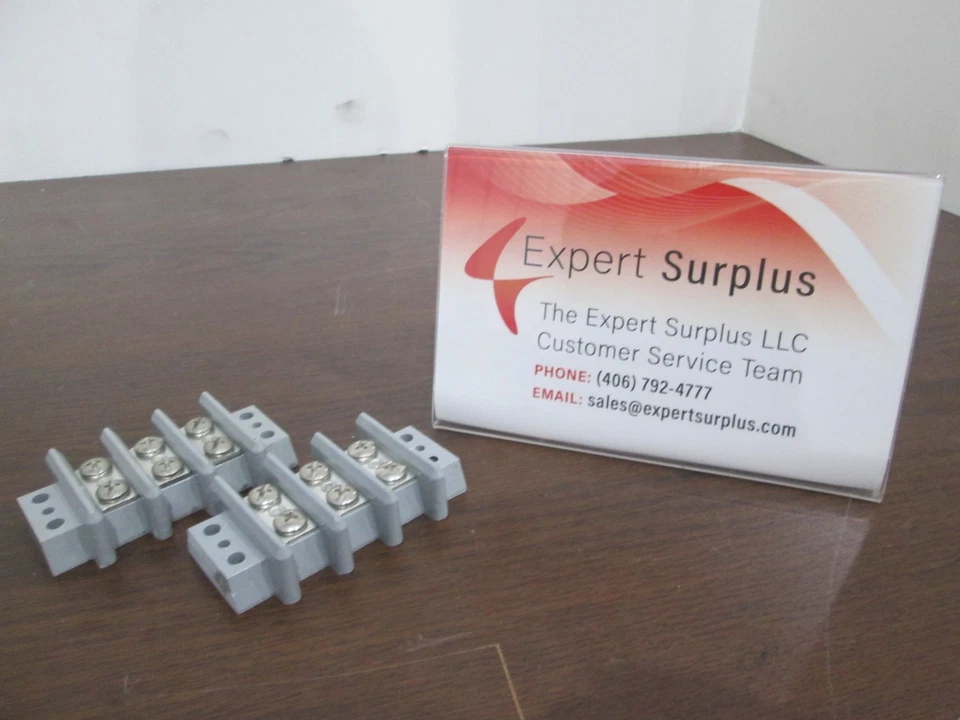 Kulka, 603, 3 Position Terminal Block, Used, Lot of 2 - Image 1 of 4