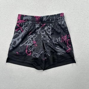 DSG Boys Youth Knit Training Short Size 2XS Black Athletic Fit - Picture 1 of 6