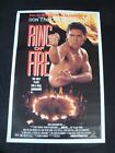 RING OF FIRE movie poster DON THE DRAGON WILSON original video store promo