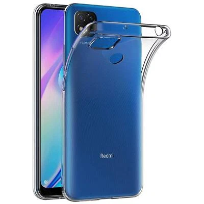 Protective Case For Xiaomi Redmi 9C Phone Bag Slim Silicone Cover Clear - Image 1 of 4
