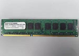 RAM MICRON Module 1x 4GB PC3-10600 1333MHz DDR3 ECC SDRAM 240-pin Mac Pro - Picture 1 of 2