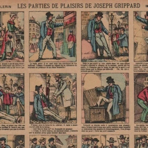 Les parties de plaisirs de Joseph Grippard - Imagerie d'Epinal Pellerin - Picture 1 of 2