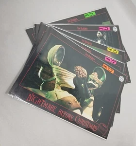 Lot of 5 Vintage Nightmare Before Christmas German Movie Lobby Cards 1993 - Picture 1 of 3