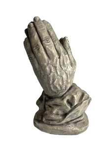 De colección Mt. Escultura de Santa Elena Cenicero Cerámica Manos de Oración Figura Años 80 4" EE. UU. - Imagen 1 de 5