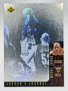 1996-97 CC International German Jordan's Journal #6 Michael Jordan Chicago Bulls - Bild 1 von 2