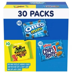 Sour Patch, Oreo, Chips Ahoy! Cookies Kids - 29.7oz/30ct - Picture 1 of 3